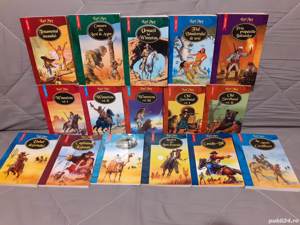 Karl May romane (18 vol) coperti Walter Riess