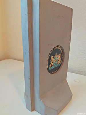 Statueta Trofeu premiu cadou Ambasad.Olandei din Bagdad Irak - imagine 3