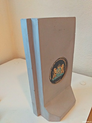 Statueta Trofeu premiu cadou Ambasad.Olandei din Bagdad Irak - imagine 2