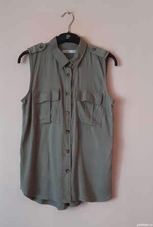 Camasa kaki fara maneci