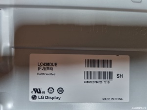  Sursa EAX66793101(1.6) Tcon 6870C-0532C LG 43LH615v - imagine 4