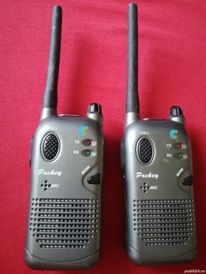 Walkie Talkie Pockey 9 V 