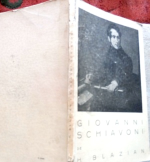 Giovanni Schiavoni, H. Blazian Dedicatie si autograf, 1939