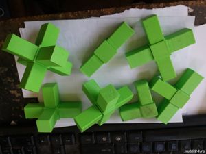 Conector 4 brate pline =15lei  din rasina sintetica inalta rezistenta-pt. teava rectangulara rotunda - imagine 5