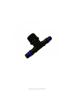 Teu picurare cu inel 16 X 3 4 FE X 16