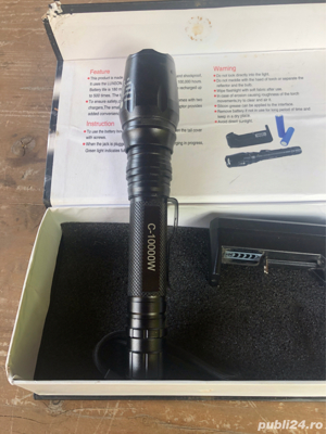 Lanterna cu led din aliaj noua - imagine 6