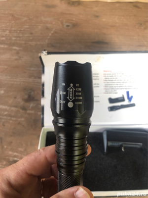 Lanterna cu led din aliaj noua - imagine 3