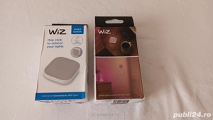 Telecomanda WiZ Portable button, IP20 , Alb Philips,(Super Ofertă). - imagine 3