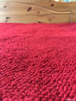 Cergă de lână, țesută manual - imagine 2