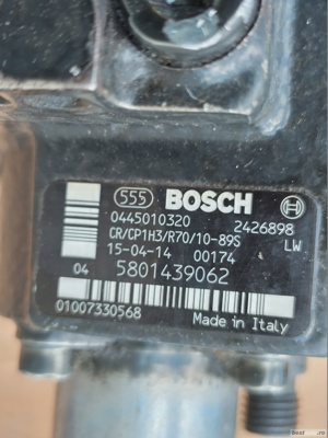 0445010320 5801439062 1609098080 Pompa Inalta Fiat Ducato Iveco Daily Peugeot Boxe 2.3 JTD HDi   - imagine 2