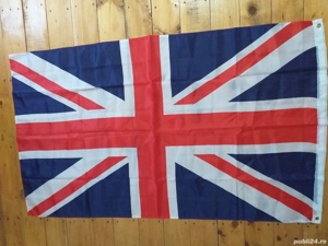 Drapel National steag Marea Britanie  UK, Nou,f mare 152 cm 90 cm Flag - imagine 7