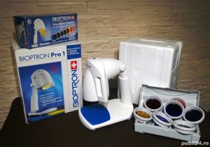 Bioptron Pro.1 suport masa, set 7 lentile color therapy