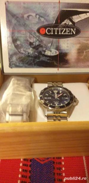 Citizen Japan Eco drive, nepurtat, 2 bratari, originala si un Jubille - imagine 5