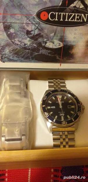 Citizen Japan Eco drive, nepurtat, 2 bratari, originala si un Jubille - imagine 4