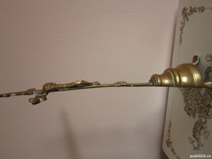 cruce bronz Pre-war Brass Crucifix colectie vintage anii'30 Franta - imagine 4