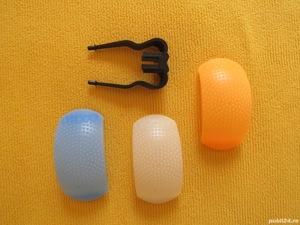 Set Bounce / Diffusser universal pentru blitz foto - Produs NOU - imagine 4