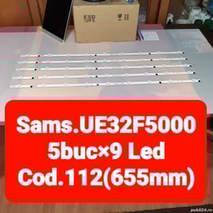 Barete Tv SAMSUNG UE32F5000(5buc 9led-655mm)