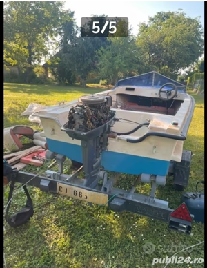 Barcă de viteză din fibra de sticla  - imagine 3