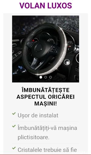 Husă volan de Lux - imagine 7