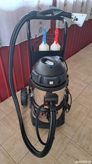 Aspirator cu aburi injectie extractie Bieffe Emilio Plus RA, 2000W, 6 bar curatare spalare tapiterie - imagine 3