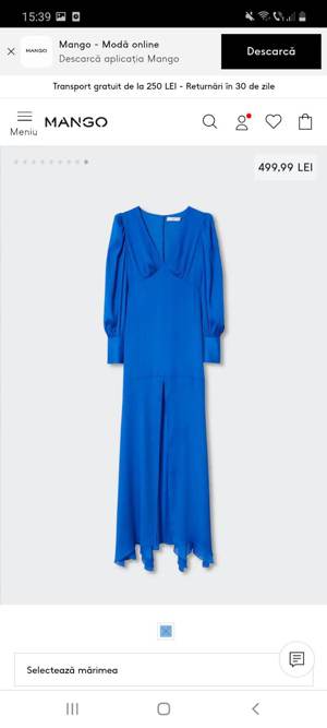 Rochie lungă cu șliț - imagine 7