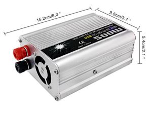Invertor convertor auto 12v la 220V 500W, USB priza universala - imagine 3