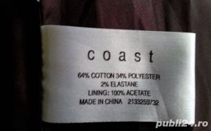 Fusta maro cu paiete (44-46) - imagine 2