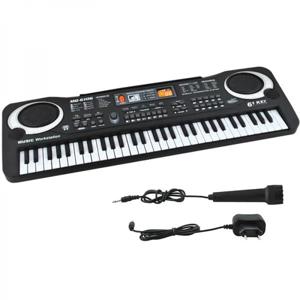 ORGA ELECTRONICA MQ-6 PIANO, 61 DE CLAPE, 10 ritmuri si 8 efecte + microfon,nouă.