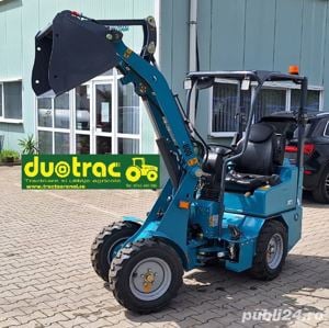 Incarcator frontal articulat KAMEX 800 cu motor KUBOTA  Japonia si distribuitor Bondioli italia
