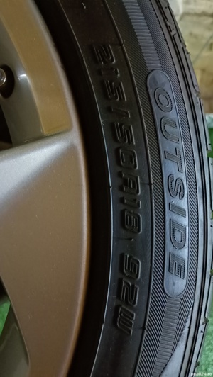 roți de vară WV cu jante aliaj  - imagine 3