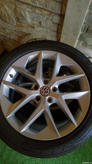 roți de vară WV cu jante aliaj  - imagine 2