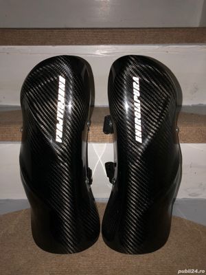 Protecții tibie Ski Slalom noi: EnergiaPura 100%Carbon WorldCup - Sample (primele modele de test)