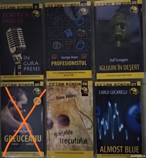 Volume de tip policier. Premiate. DE COLECȚIE 