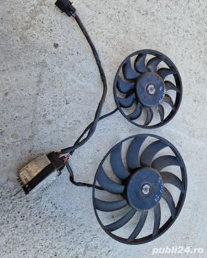 Ventilator elice radiator Audi A6 4F C6 2.0 TDI BRE Automat - imagine 6