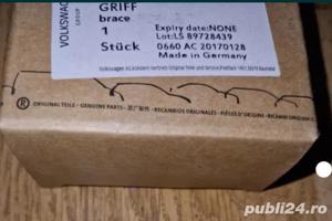 Ornament nuca schimbator piele perforata Audi A4 B9 A5 Q7 4M S4 S5 NOU - imagine 6