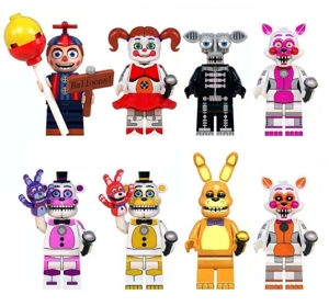 Set 8 Minifigurine tip Lego Five Nights At Freddy's pack2 (FNAF2)