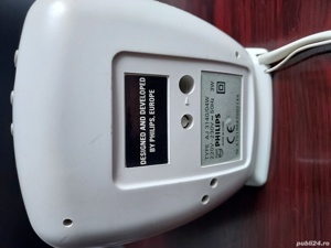 ceas cu dubla alarma si cu radio Philips - imagine 8