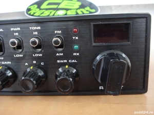 Super statie CB Radio President ROBERT 4Watt- 10Watt + antena 1,6m - imagine 7