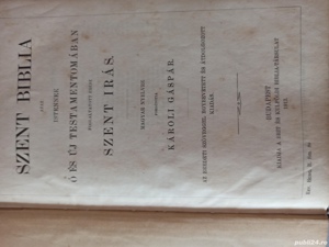 Licitez Biblie ediția 1912  - imagine 4