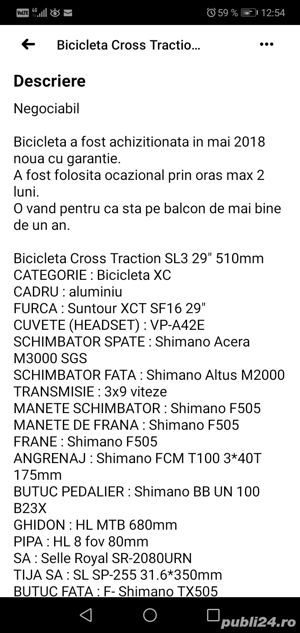 Bicicleta cross sl 3