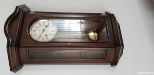 Vand ceas de perete cu pendul KERMALE - mecanic - imagine 2