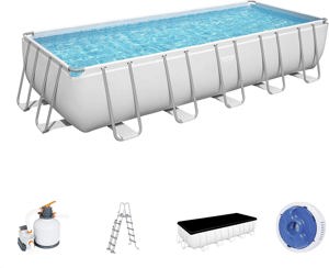 Piscina supraterana cadru metalic 640 cm x 274 cm x 132 cm