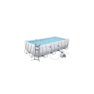 Piscina supraterana cadru metalic 549 cm x 274 cm x 122 cm cod 56466 cu sistem de filtrare cu nisip
