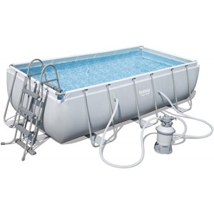 Piscina supraterana Bestway Power Steel 412 cm x 201 cm x 122 cm cod 56457