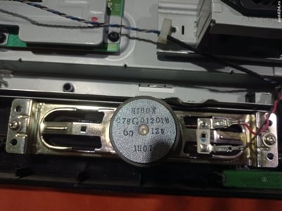 set 2 difuzoare 078g01201m 6ohm 12w de pe tv Toshiba 32av605pg