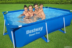 Piscina supraterana Bestway Steel PRO 300cm x 201cm x 66cm cod 56404 