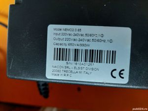 UPS 650 VA Nemo 2.0 Elsist sursa neintreruptibila - imagine 3