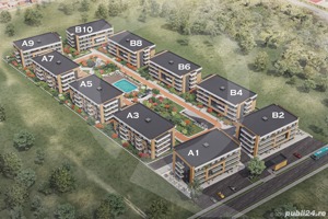 Astorium Garden - Apartament 3 camere - LUX - Gradina -  Piscina - blocuri P+3 etaje - imagine 7