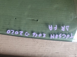 Geam dreapta fata Hyundai Tucson 2016-2020 - imagine 2