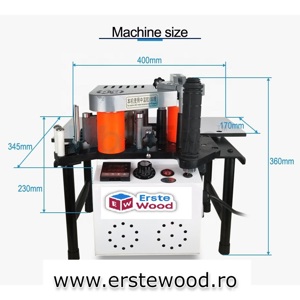 Masina de aplicat cant abs cu dubla adezivare EW-100 - imagine 8